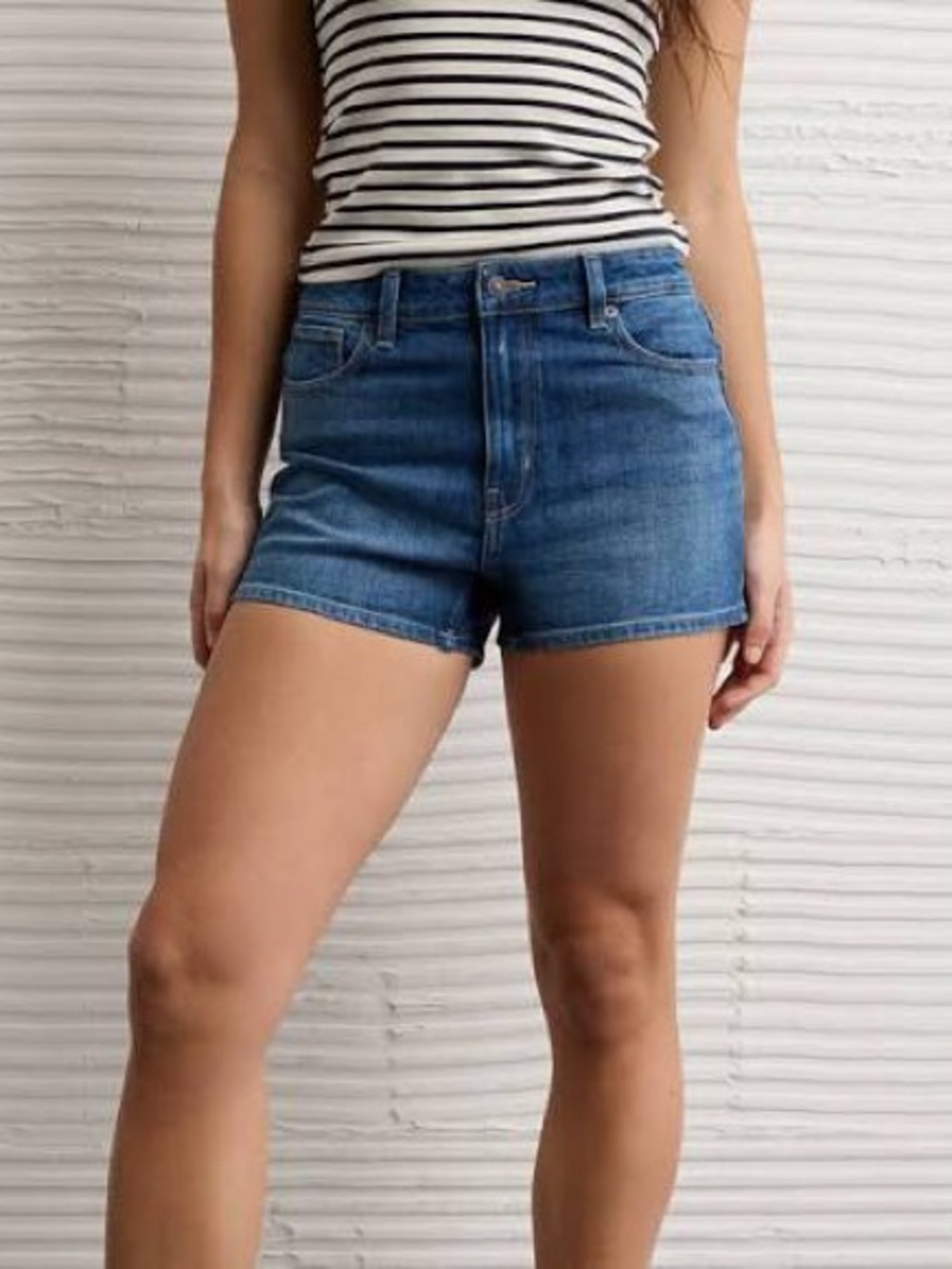 American Eagle Stretch Denim Mom Short
